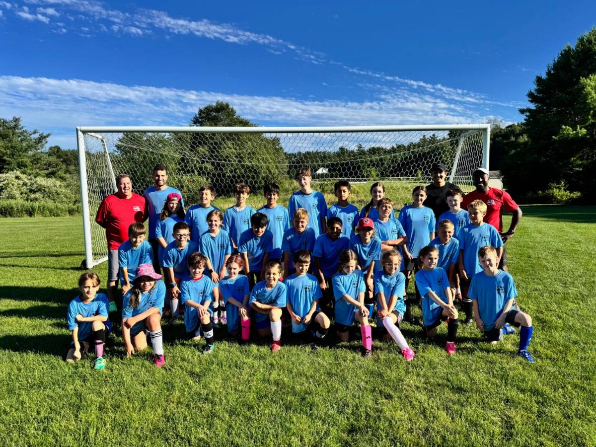 BAC Summer Camp group photo at Swenson Fields