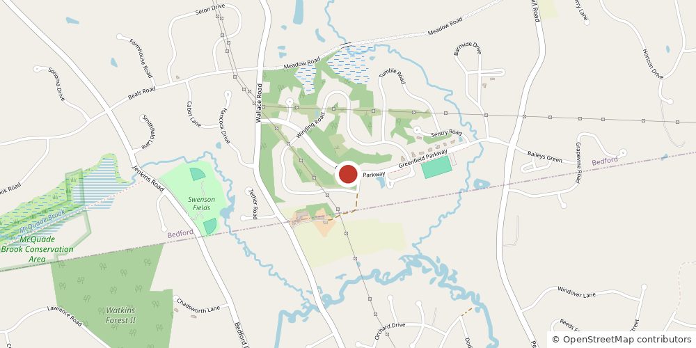 Map to Greenfield Farm