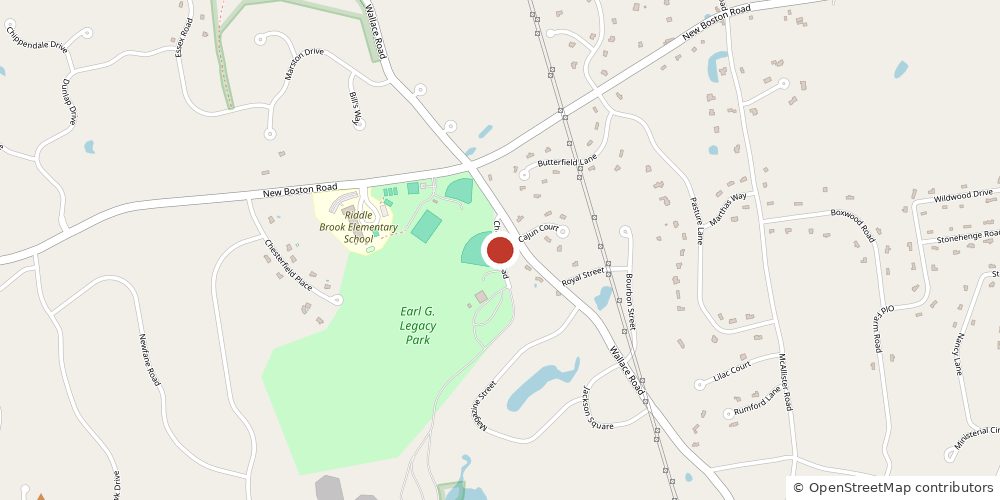 Map to Hawkins Field