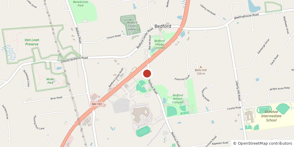 Map to Sportsman Field